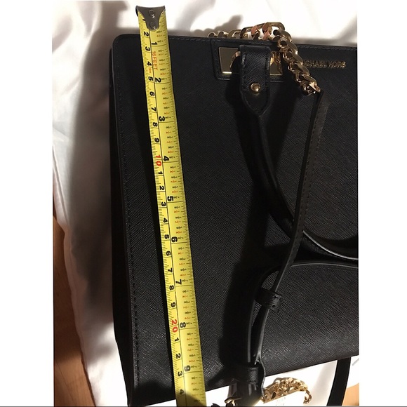 SOLD MK Michael kors authenticQuinn large black… - Picture 3 of 6